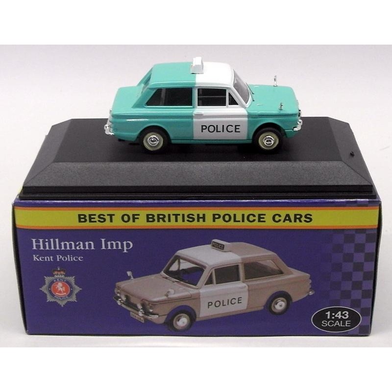 Atlas Editions 1/43 Scale Model Car 4 650 105 - Hillman Imp - Kent Police Car