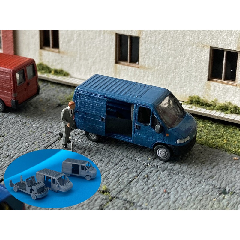 Fiat Ducato with an open slide door