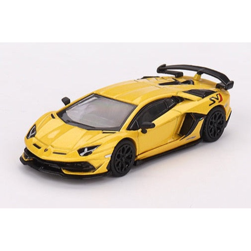 Mini GT 1/64 Lamborghini Aventador SVJ  New Giallo Orion ***in clamshell blisters***