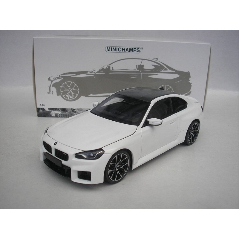 Minichamps 2023 BMW M2 (G87) White 1:18