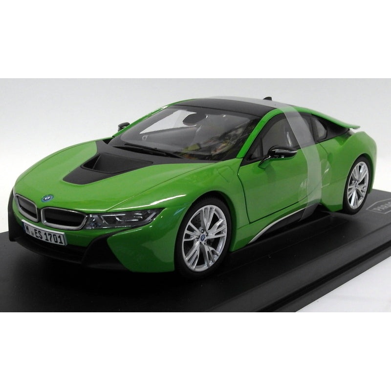 Paragon 1/18 Scale Diecast - PA-97086 BMW i8 Java Green
