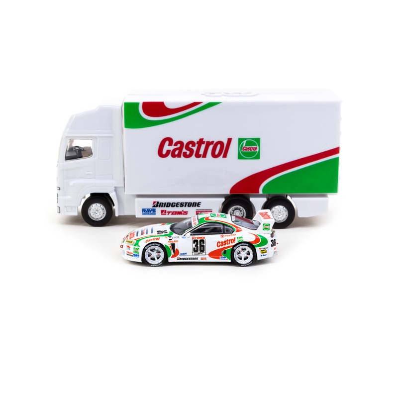 Tarmac Works 1/64 Toyota Supra GT JGTC 1995 M. Sekiya / M. Krumm (truck packaging)