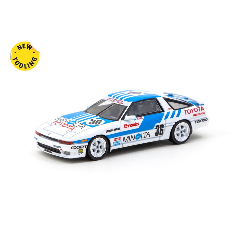 Tarmac Works 1/64 Toyota Supra MA70 Macau Guia Race 1987 Alan Jones