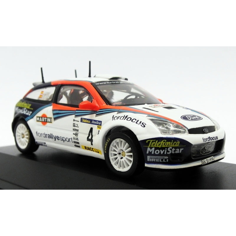 Altaya 1/43 Scale AL4306 - Ford Focus WRC Catalunya 2002 Sainz/Marti