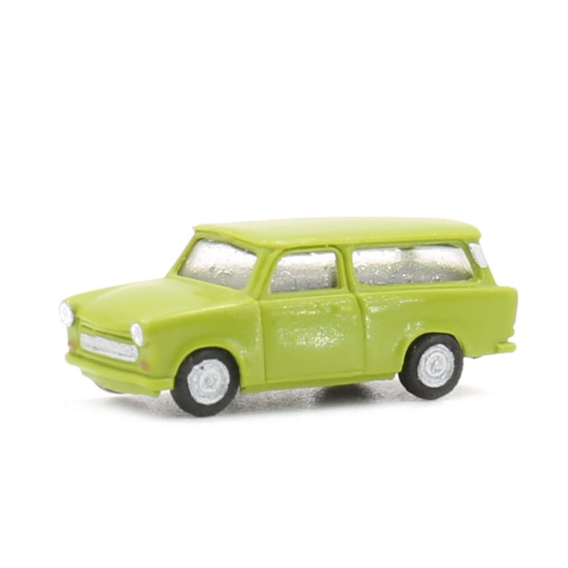 Car Trabant 601 station wagon panama green