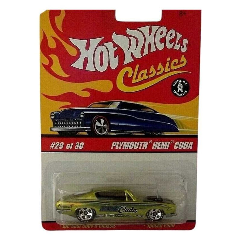 Exclusive Hotwheels Classic Plymouth Hemi Cuda