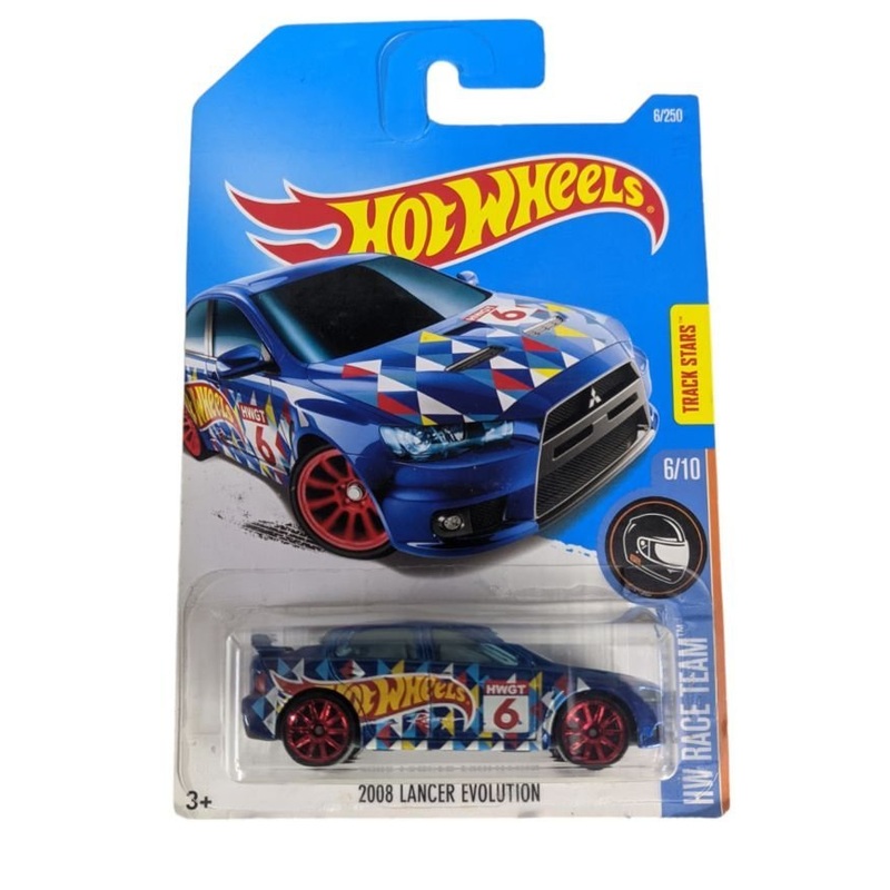 EXCLUSIVE Hotwheels Hw race team 2008 Lancer Evolution