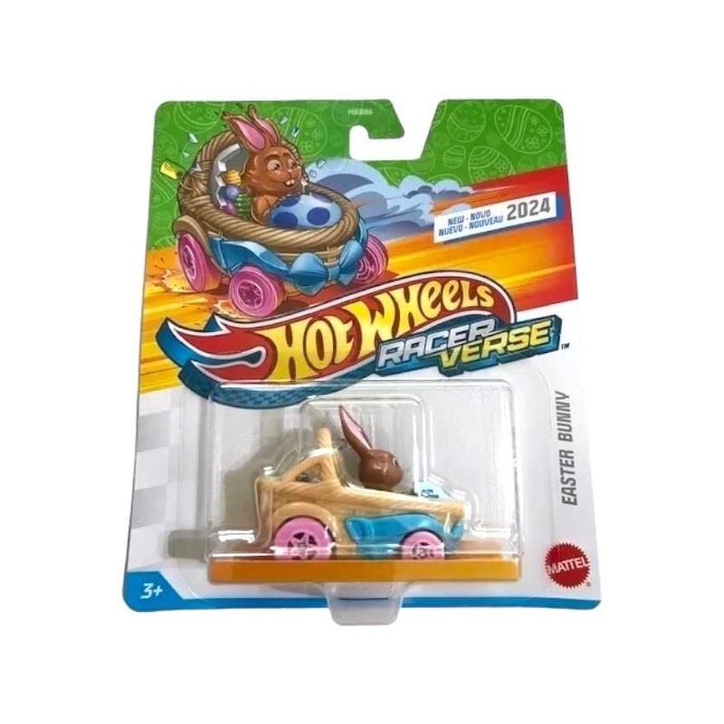 Exclusive Hotwheels Racer Verse Easter Bunny