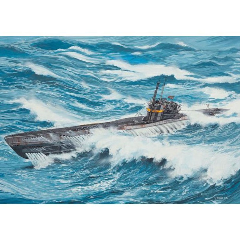 German Submarine TYPE VII C/41 Atlantic Version