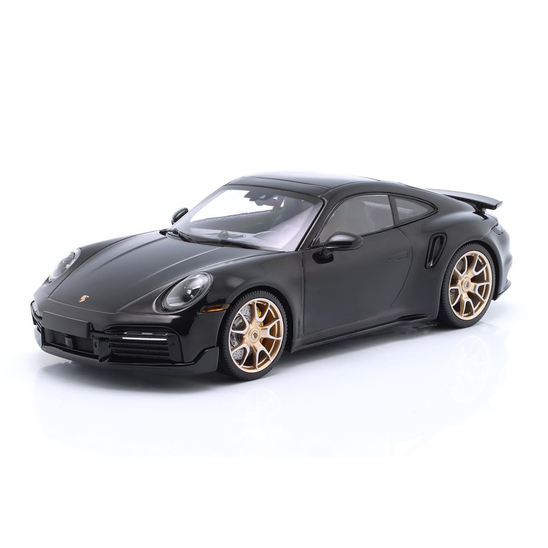 Minichamps 2024 Porsche 911 992 Turbo S Bad Boys: Ride or Die Black 1:18