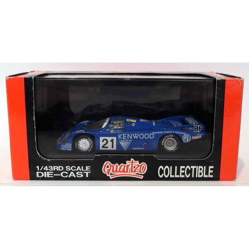 Quartzo 1/43 Scale Q3052 - Porsche 956 Long Tail Kenwood #21 Le Mans 1983
