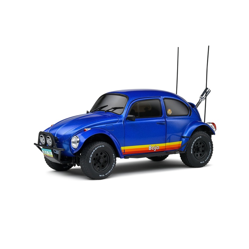 Solido 1975 Volkswagen Beetle Baja Metallic Blue 1:18