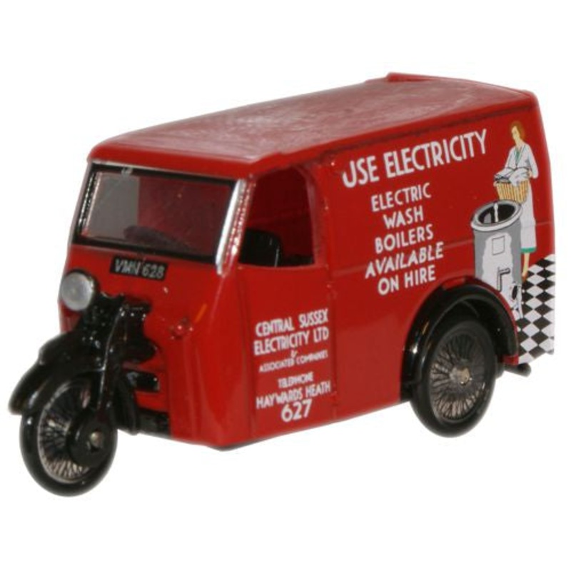 Tricycle Van Electricity - 1:76 Scale