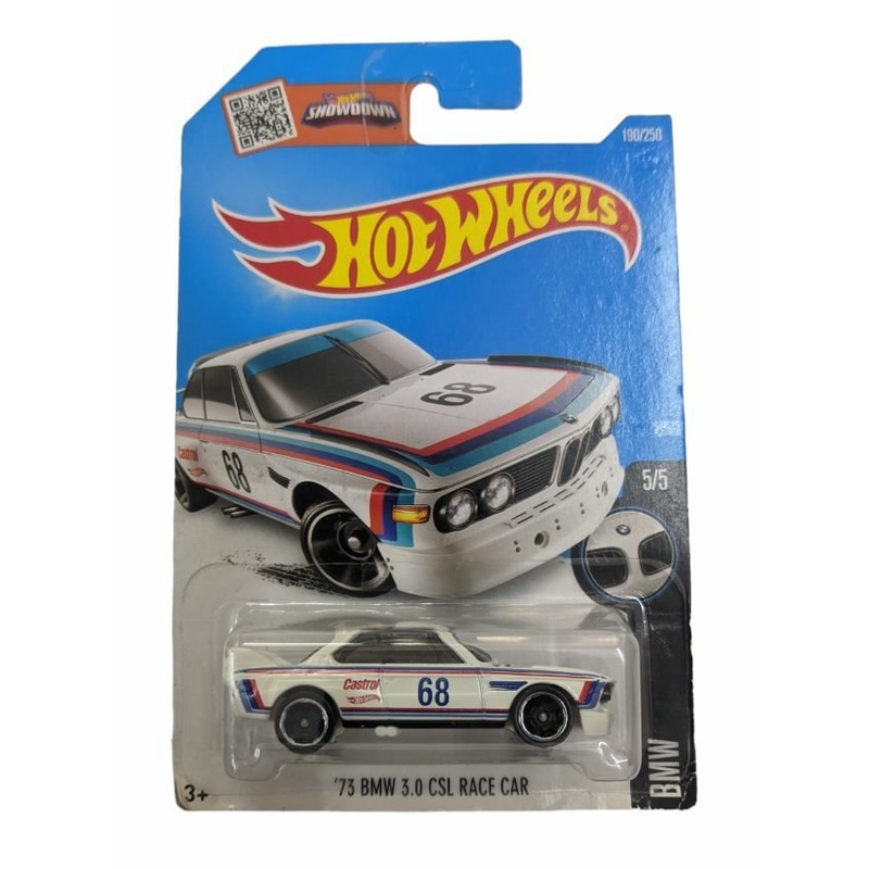 Exclusive Hotwheels '73 BMW 3.0 CSL Race Car