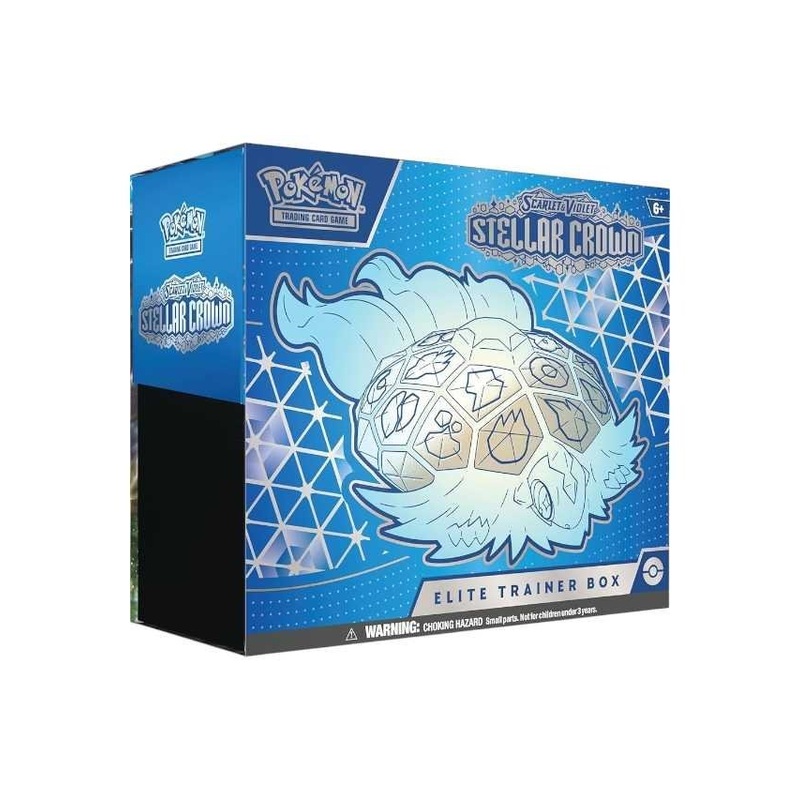 Exclusive Pokemon elite trainer box scarlet and violet stellar crown