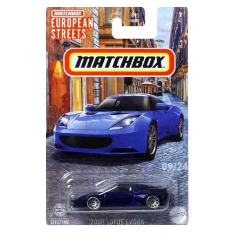 Matchbox European Streets 2008 Lotus Evora Mainline Imported 1:64