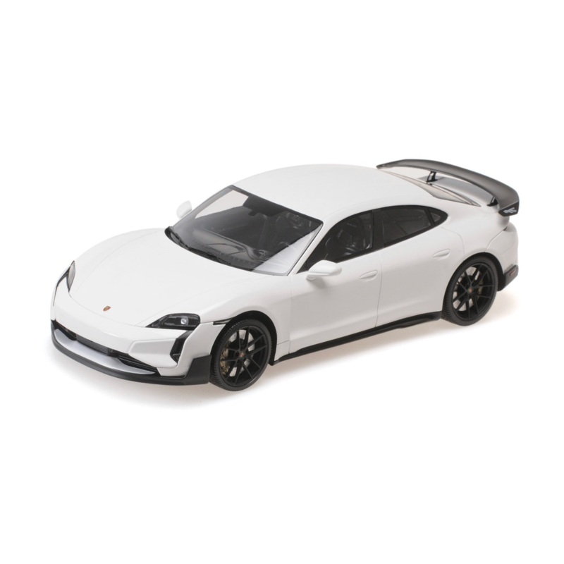 Minichamps 2024 Porsche Taycan Turbo GT White 1:18