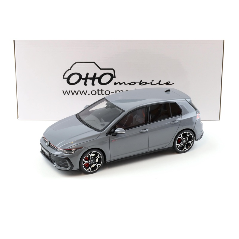 Otto 2024 Volkswagen Golf GTI MK 8 Moonstone Grey 1:18