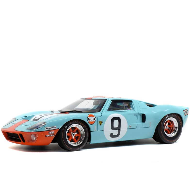 Solido Ford GT40 Mk1 No 9 1968 Le Mans Winner Gulf Blue 1:18