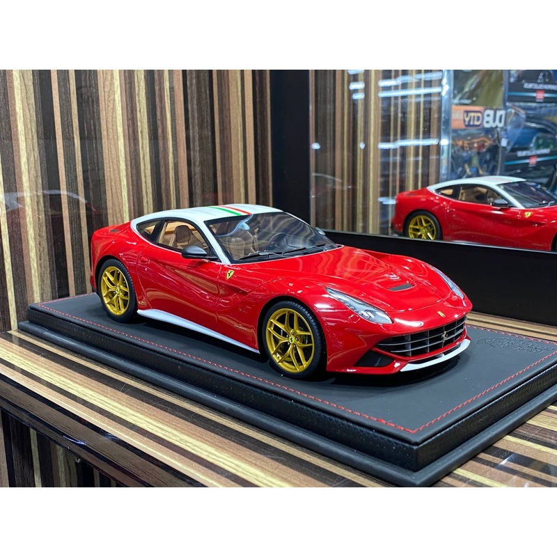 1/18 Diecast Ferrari F12 Berlinetta Red BBR Scale Model Car