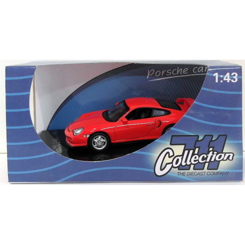 711 Models 1/43 Scale Diecast 671009 - 2000 Porsche 911 GT - Red