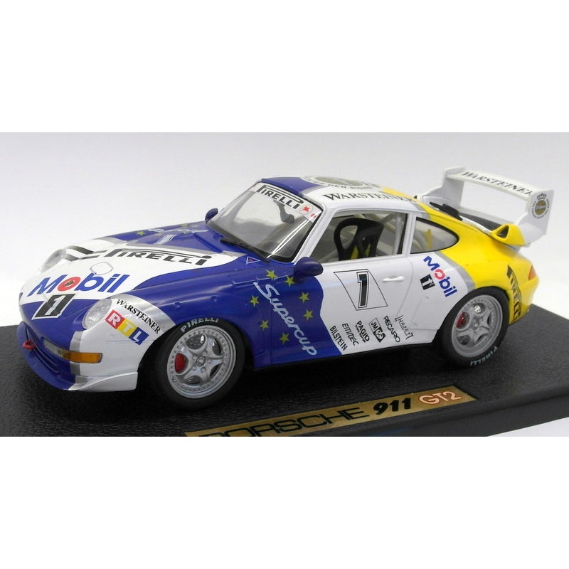 Anson 1/18 Scale Diecast - 30332-W Porsche 911 GT2 Supercup Race Car