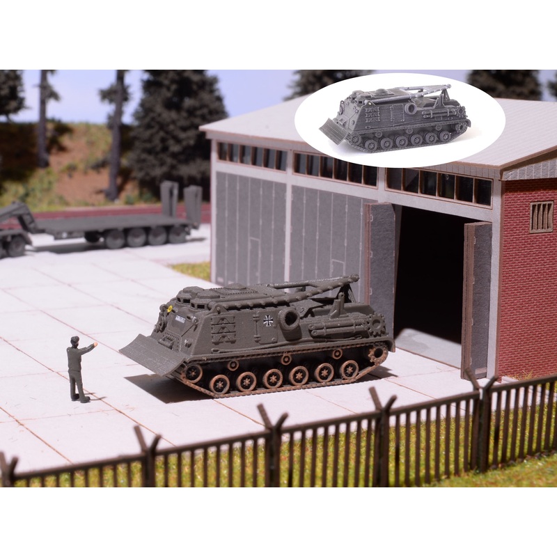 Armored recovery vehicle M 88 - unpainted 