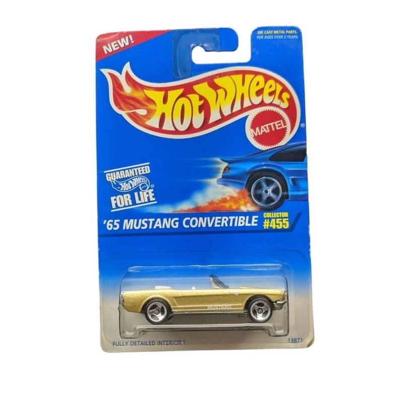 EXCLUSIVE Hotwheels 65 Mustang Convertible #455