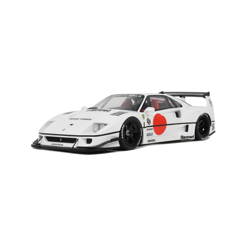 GT Spirit 2023 Ferrari F40 LBWK Japan White 1:18