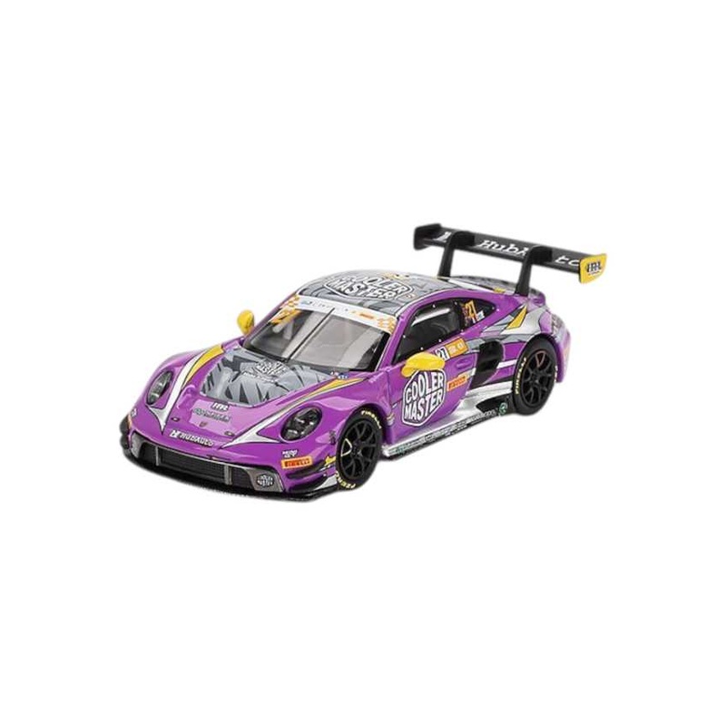 Mini GT Porsche 911 gt3 R#27 2023 fia gt world cup 70th macau grand prix hubauto Racing 1:64 scale