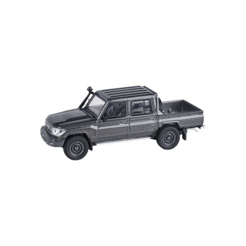 Para64 2014 Toyota Land Cruiser LC 79 Graphite Grey 1:64 Scale Diecast