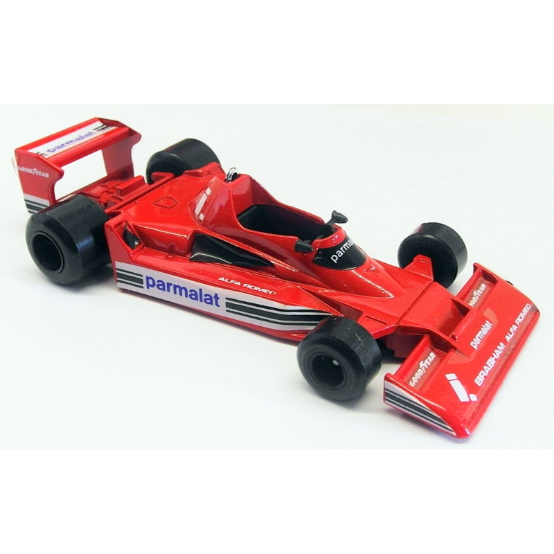 Polistil Appx 15cm Long Diecast FK17 - F1 Brabham Parmalat BT45C - Red