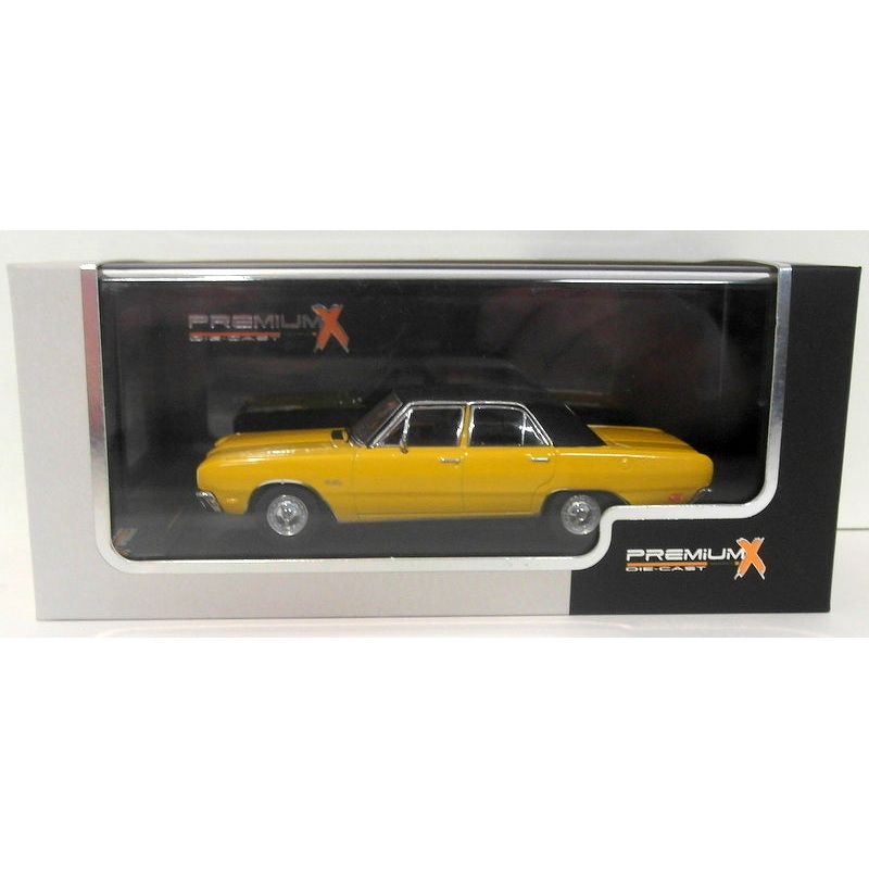 Premium X 1/43 Scale PRD395 1976 Dodge Gran Sedan Yellow/Black
