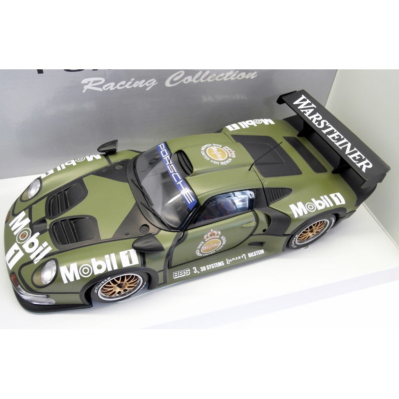 UT Models 1/18 Scale - 39627 Porsche 911 GT1 Test car - Camouflage