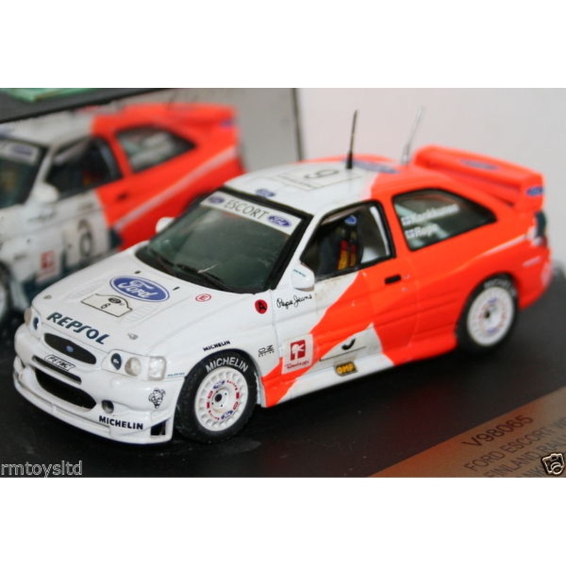 VITESSE 1/43 SCALE - V98065- FORD ESCORT WRC FINLAND RALLY 1997 KANKKUNEN REPO