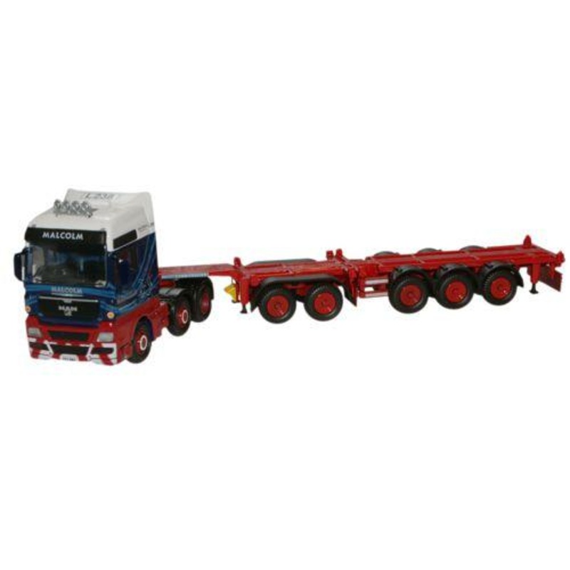 W H Malcolm MAN TGX XXL Combitrailer - 1:76 Scale