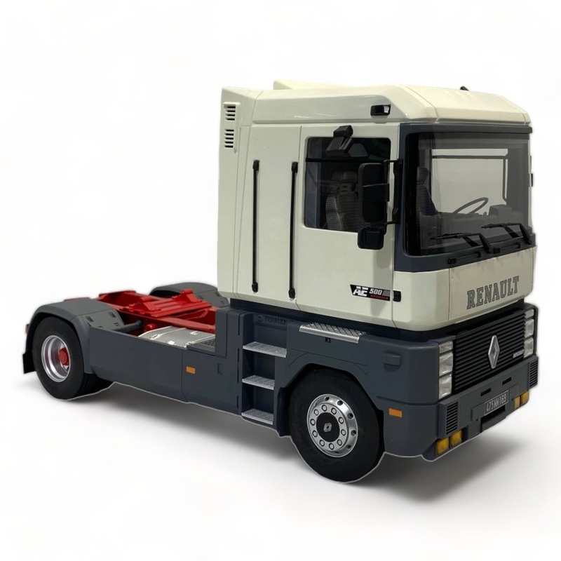 1/18 Resin OTTO Renault AE 500 MAGNUM WHITE 1990 Miniature Truck