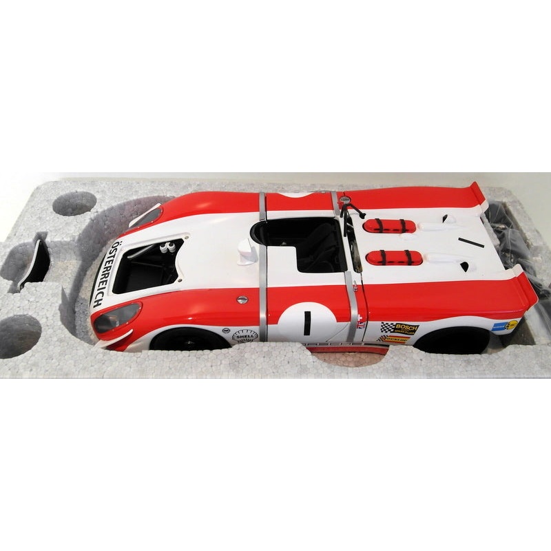 Autoart 1/18 Scale diecast 86971 Porsche 908/02 Watkins Glen 1969 Redman Siffert