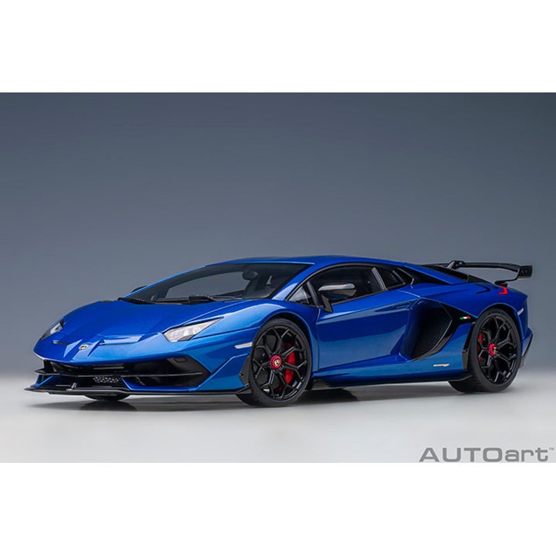 AUTOart Lamborghini Aventador SVJ Blu Nethuns (Metallic Blue) 1:18