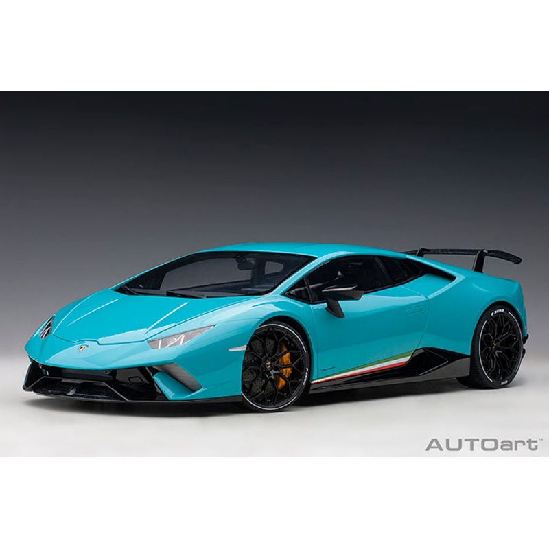 AUTOart Lamborghini Huracan Performante Blu Glauco (Solid Blue) 1:12
