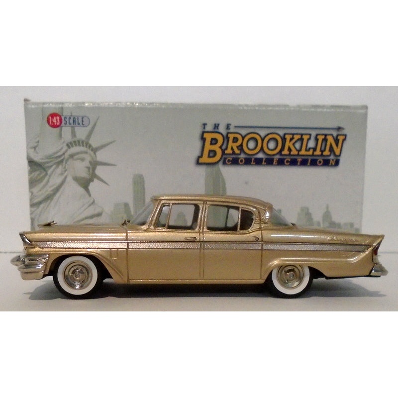 Brooklin 1/43 Scale BRK171  - 1957 Packard Clipper Sedan Tiara Gold Metallic