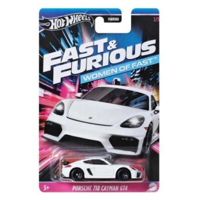 EXCLUSIVE Hotwheels Fast & Furious Women Of fast Porsche 718 Cayman GT4
