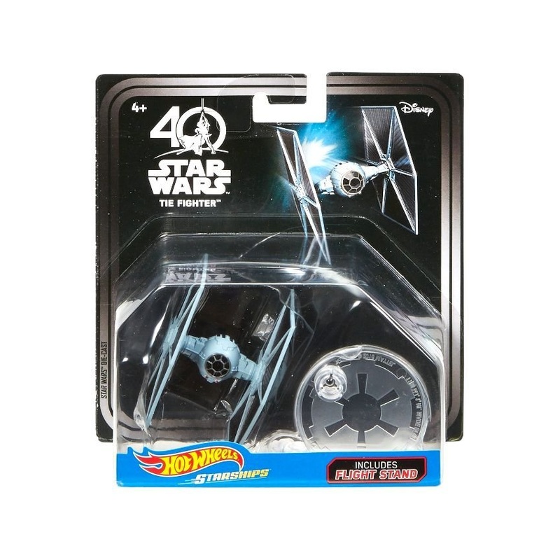 Exclusive Hotwheels Starships 40 Star Wars Tie Fighter Disney