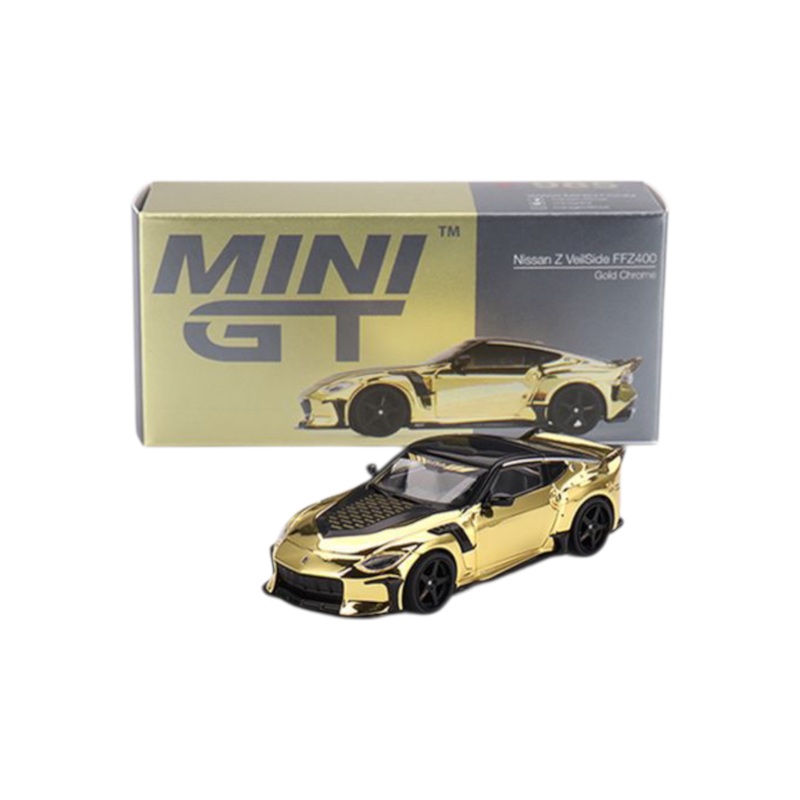 Mini GT Nissan Z Veilside FFZ400 (Gold Chrome) Code-985 1:64 Scale