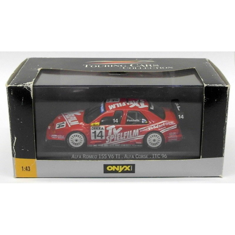Onyx 1/43 Scale Diecast XT016 - Alfa Romeo TV Spielfilm - #14 G.Fisichella