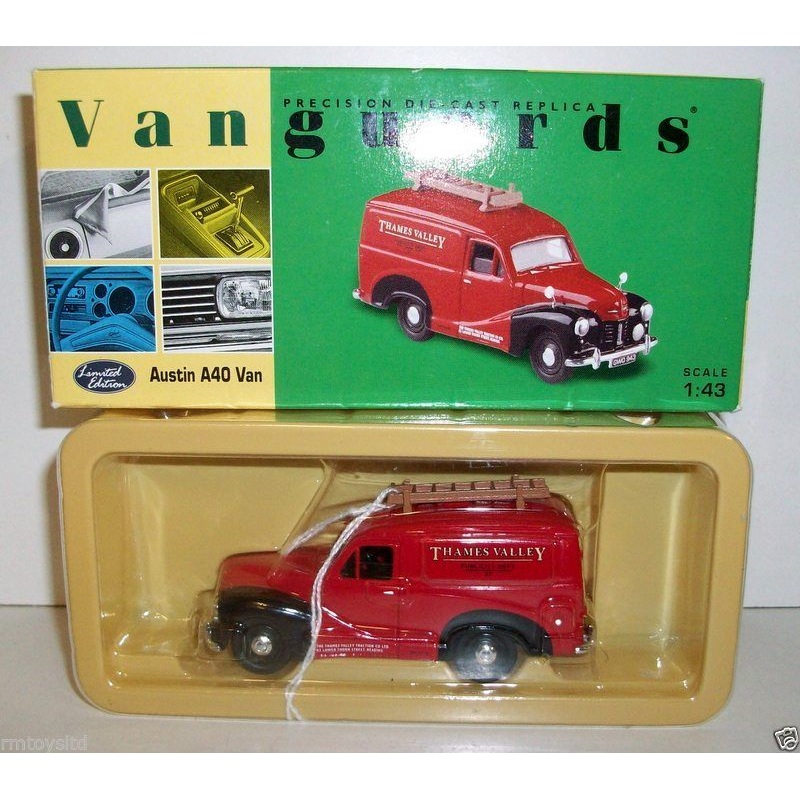VANGUARDS 1/43 VA00316 AUSTIN A40 VAN THAMES VALLEY
