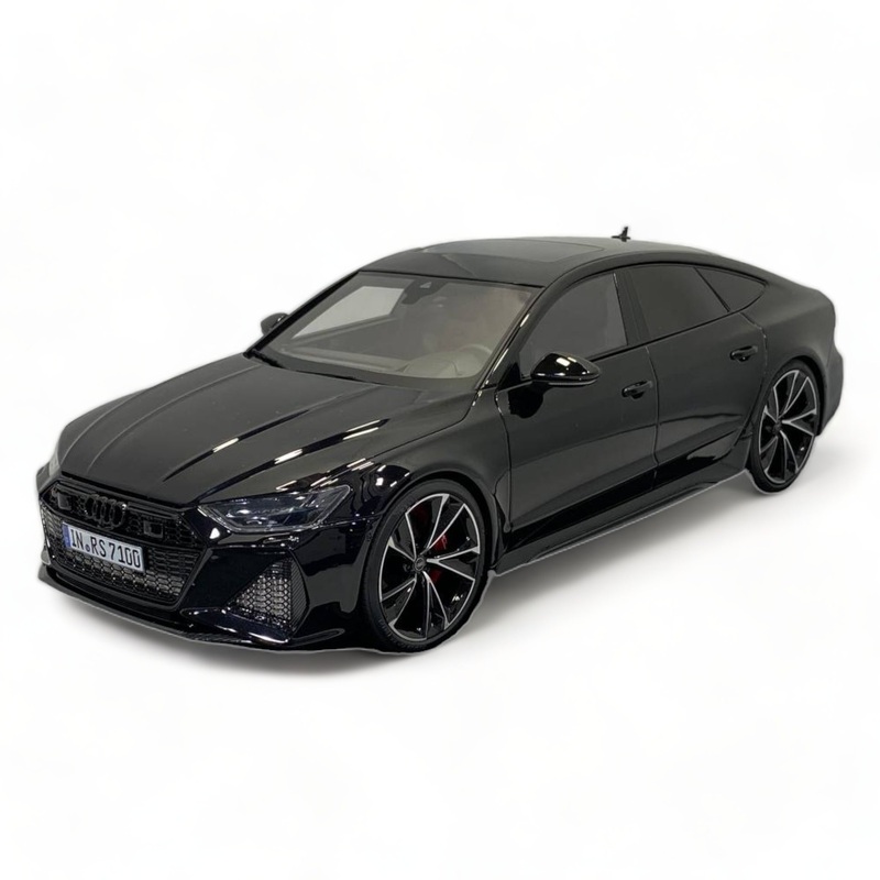 1/18 Diecast Motor Helix Audi RS 7 AVANT BLACK Scale Model Car
