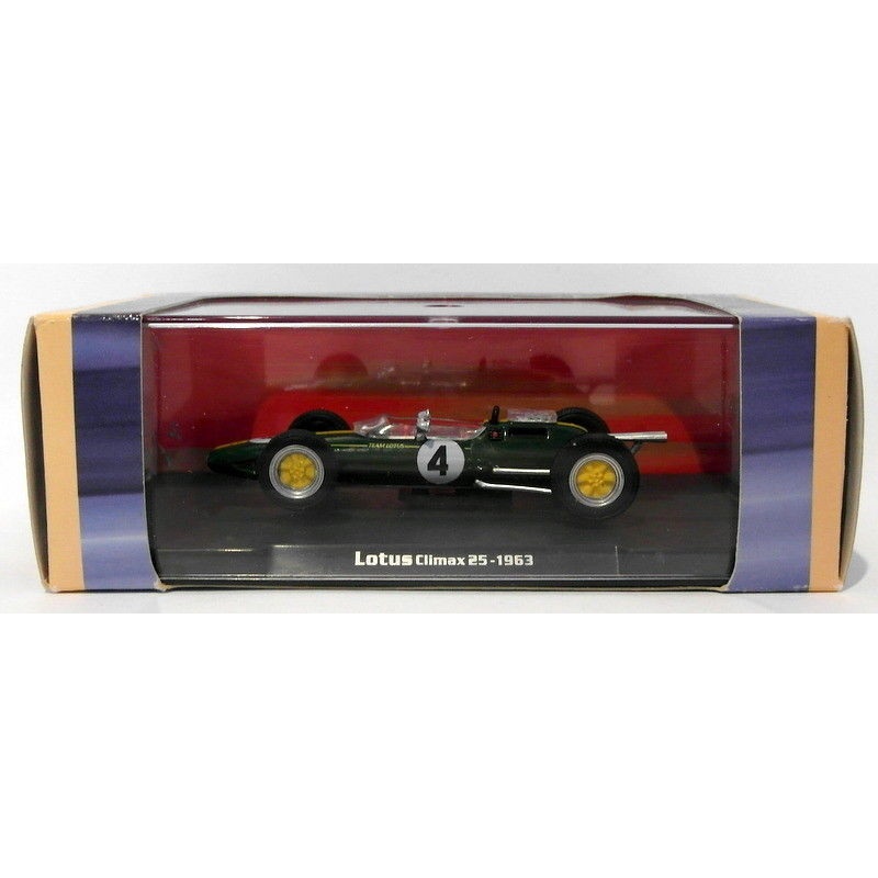 Atlas Editions F1 1/43 Scale 3128 031 - Lotus Climax 25 1963 - Jim Clark