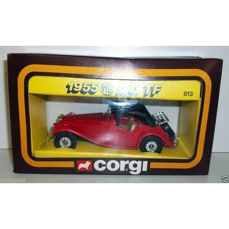 CORGI 1/36 APPX - 813 1955 MG TF - RED
