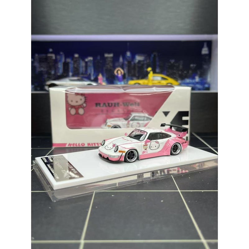 [ETA:  Jan 2026 ] XKE 1/64 RWB 964 GT Wing - Hello Kitty Livery